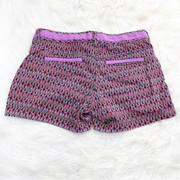 Athleta Fo Sho Sho Ariel Thistle Zig Zag Shorts - Picture 4 of 6